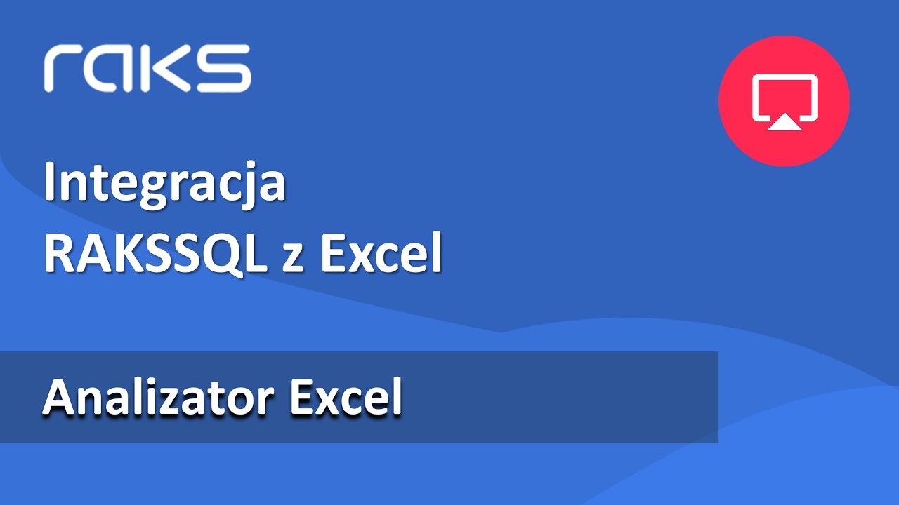 Automatyczna integracja programu księgowego RAKS z arkuszem Excel - Analiza danych.