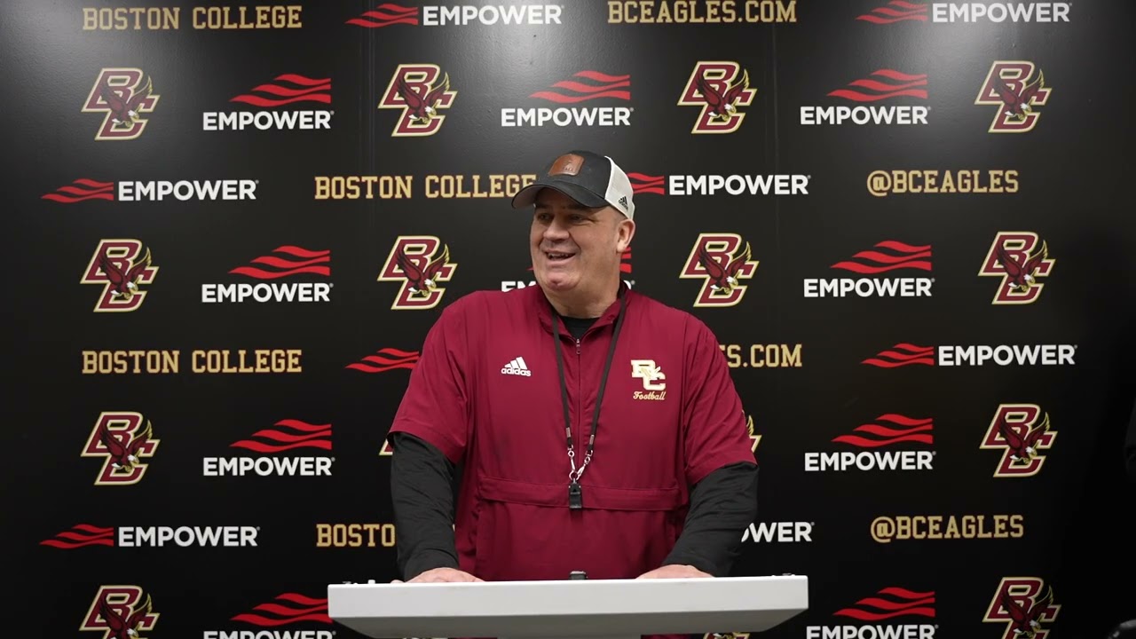 Football: Bill O'Brien Media Availability (April 12, 2025)