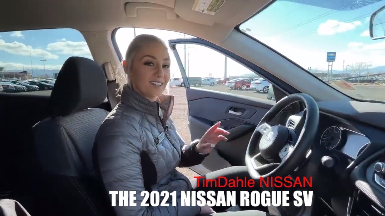 THE 2021 NISSAN ROGUE SV, A COMPLETE WALK-AROUND PRESENTATION