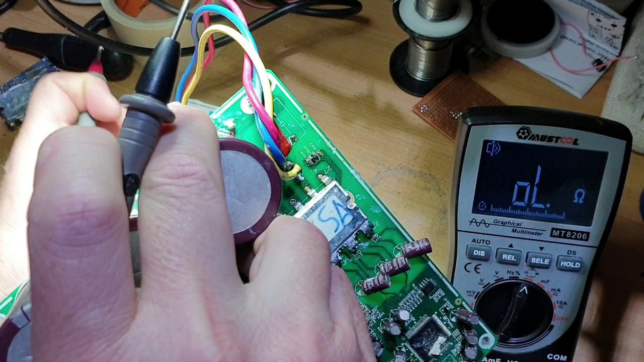 Test modulatore di potenza inverter