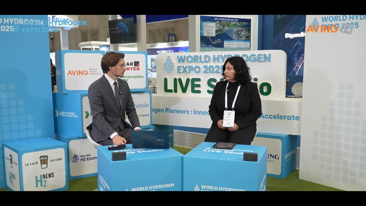 INTERVIEWS - RenewablesNow (by Anna Vasileva) 🎤｜💧💧 WHE 2025 (WORLD HYDROGEN EXPO)