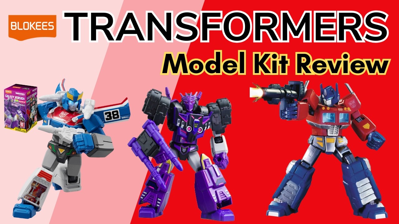 Blokees G1 Optimus Prime Action Edition Review | Galaxy Version 4 & Galaxy Tarn Model Kits