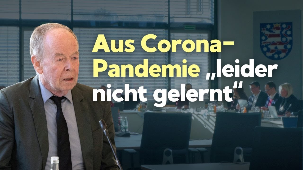 Ehemaliges STIKO-Mitglied: Pandemieplan bei Corona ignoriert – RKI durch Politik „stummgestellt“
