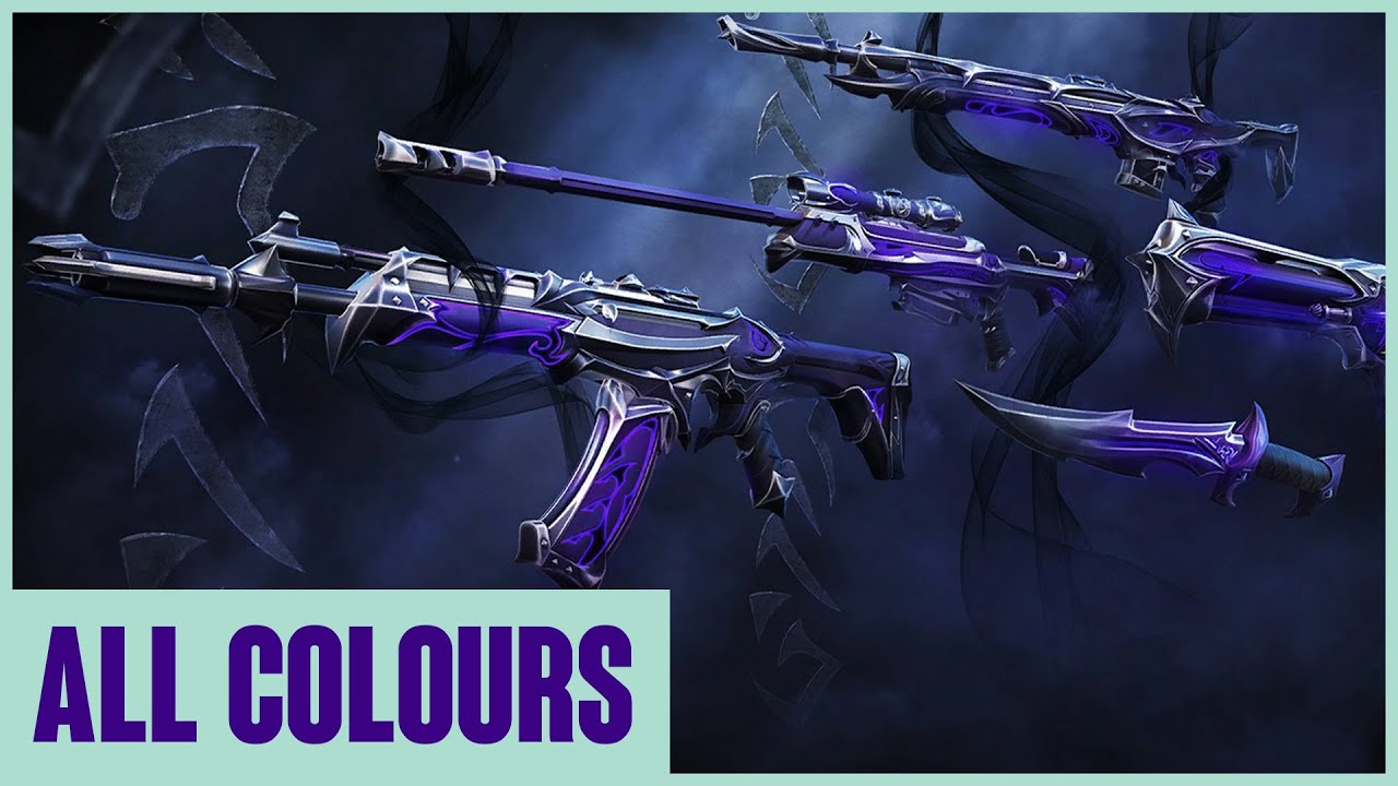 REAVER SKINS SHOWCASE (ALL COLOURS) - VALORANT REAVER COLLECTION