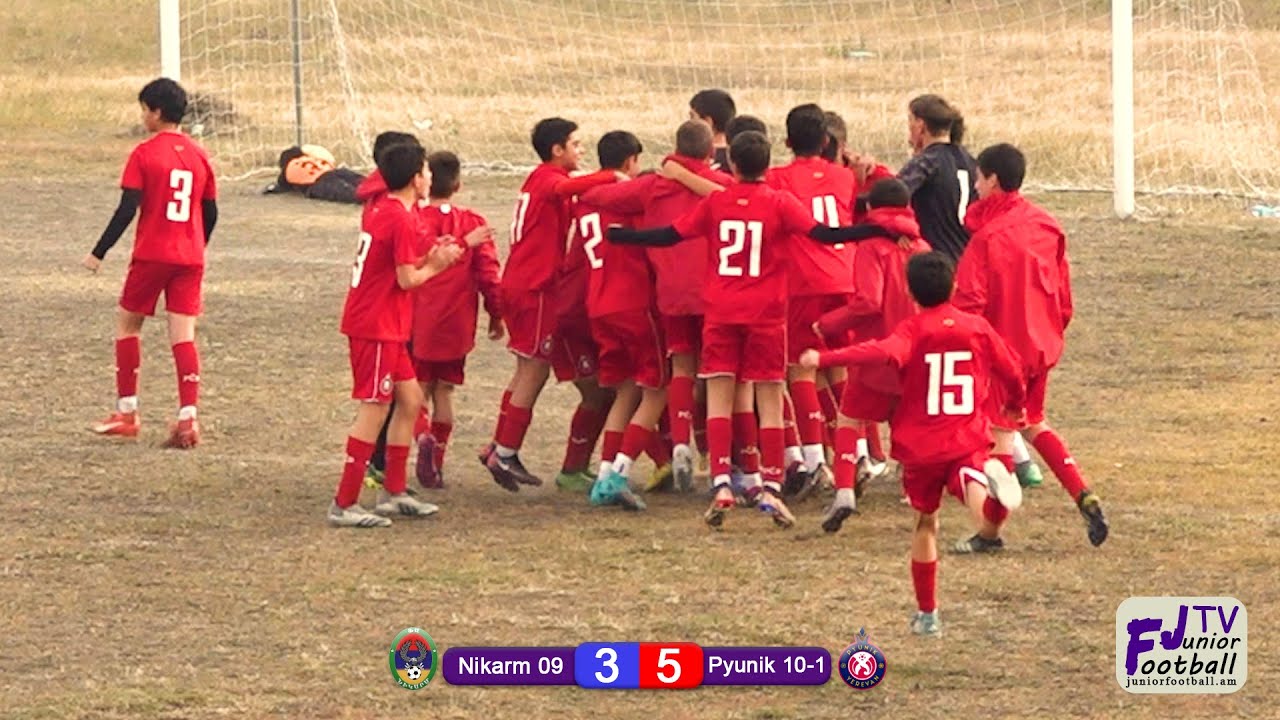Nikarm 09 (1-1, 3-5) Pyunik 10-1 (12.11.23) 2023-24 Armenian Cup U15, Last 16