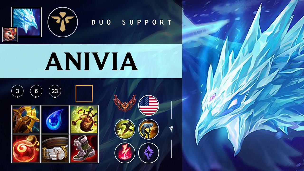 Anivia Support vs Nami - NA Grandmaster Patch 26.03