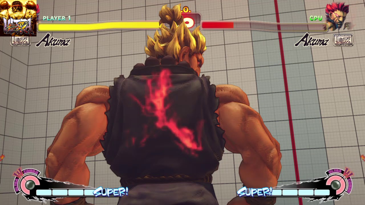 ULTRA STREET FIGHTER IV os três especiais do Akuma