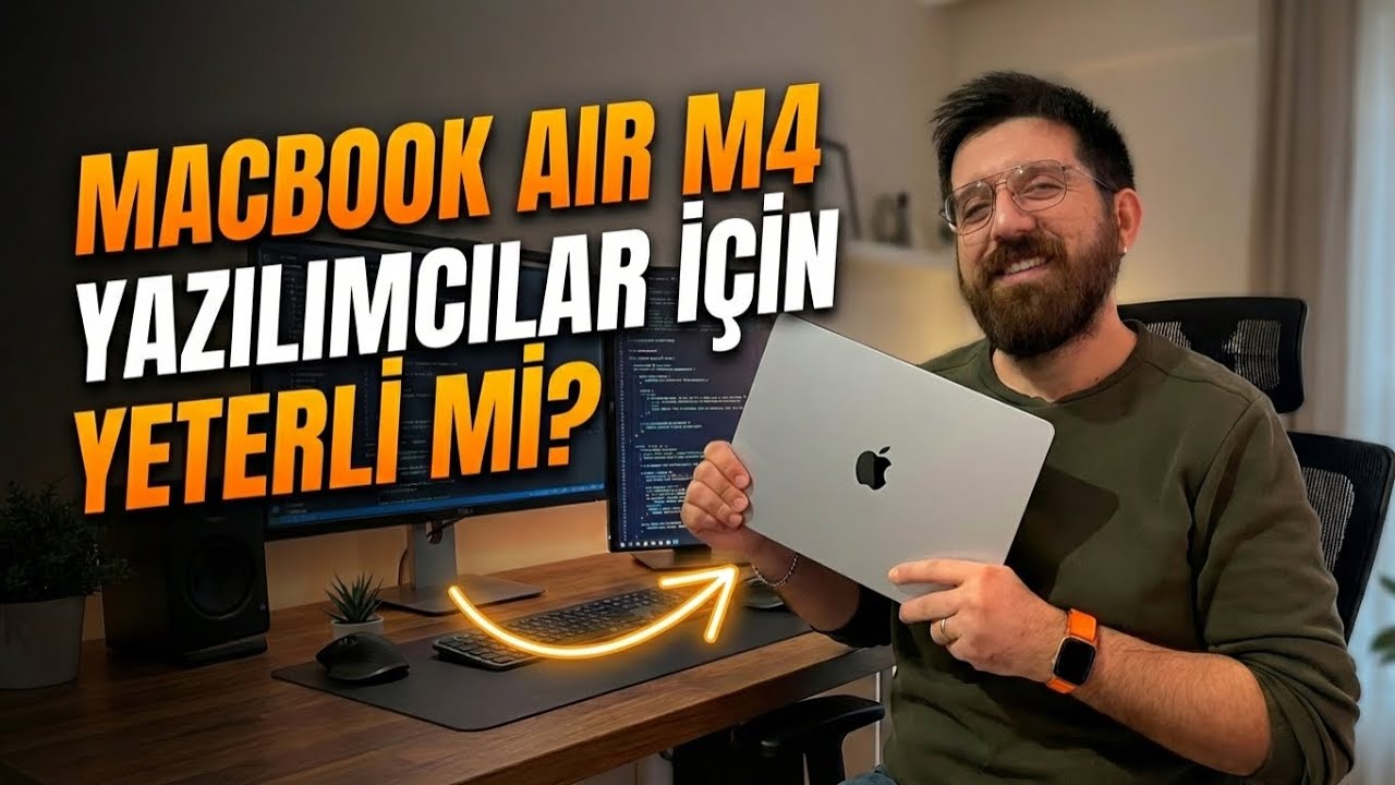 MacBook Air M4 Kutu A&ccedil;ılımı (24GB/512GB) - G&ouml;k Mavisi | Yazılımcıların Kullandığı Uygulamalar