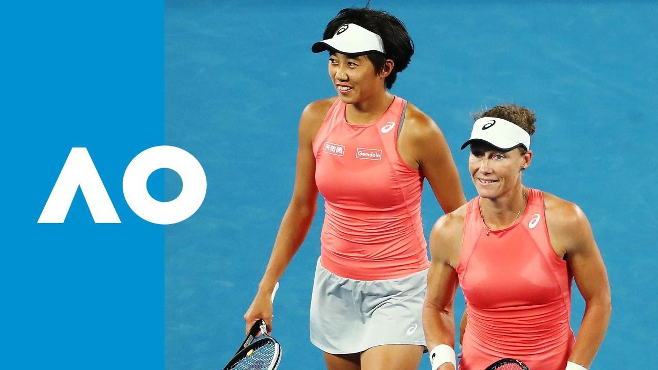 Stosur/Zhang v Strycova/Vondrousova match highlights (SF) | Australian Open 2019
