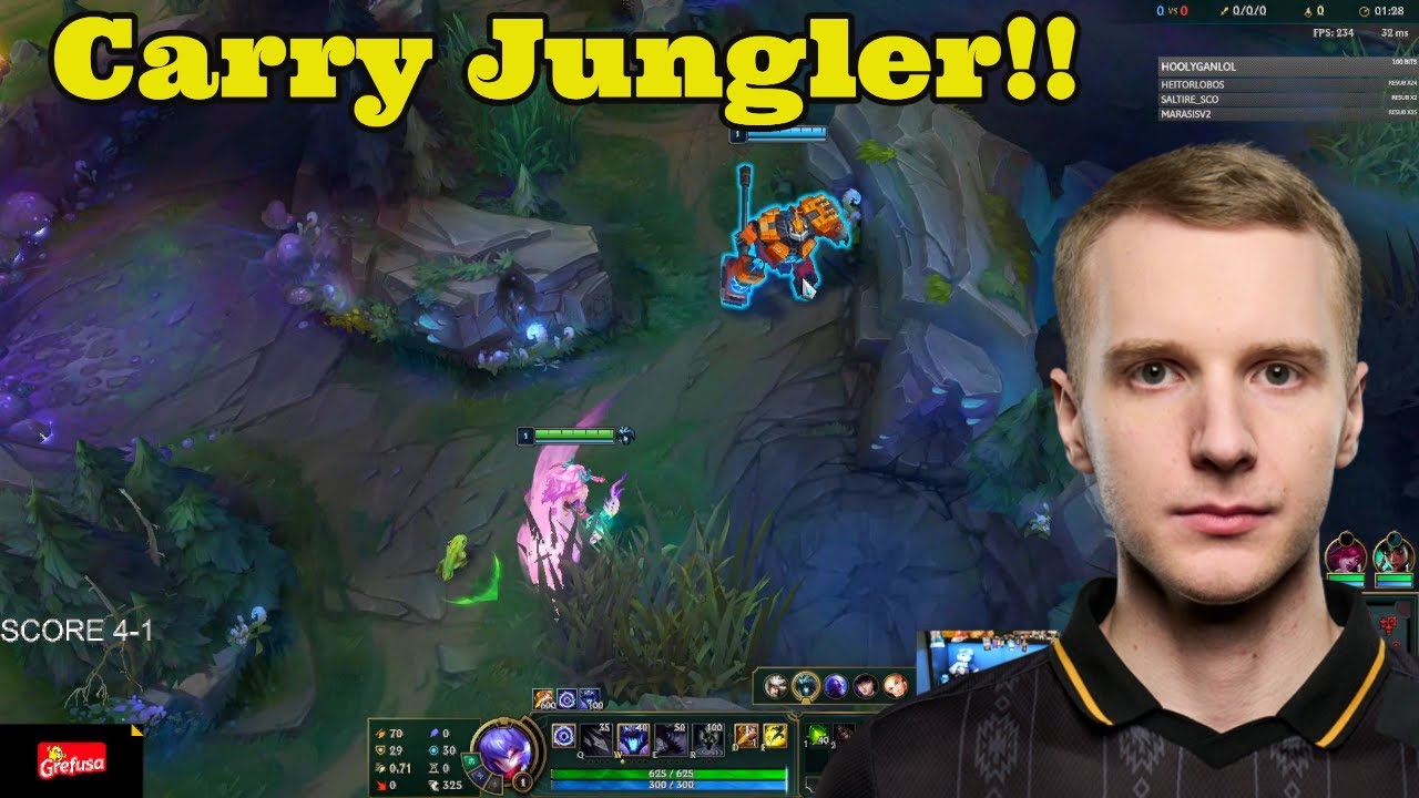 Jankos Is Practising His Carry Junglers Ahead Of Next Split