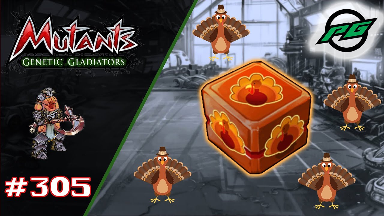 Opening the 🦃Thanksgiving 🦃 Mystery Box  | Mutants: Genetic Gladiators