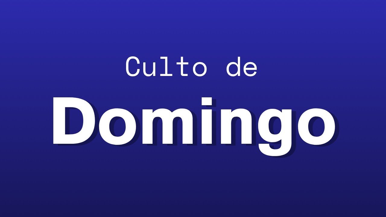 CULTO DOMINGO  noite     2 /02/2026