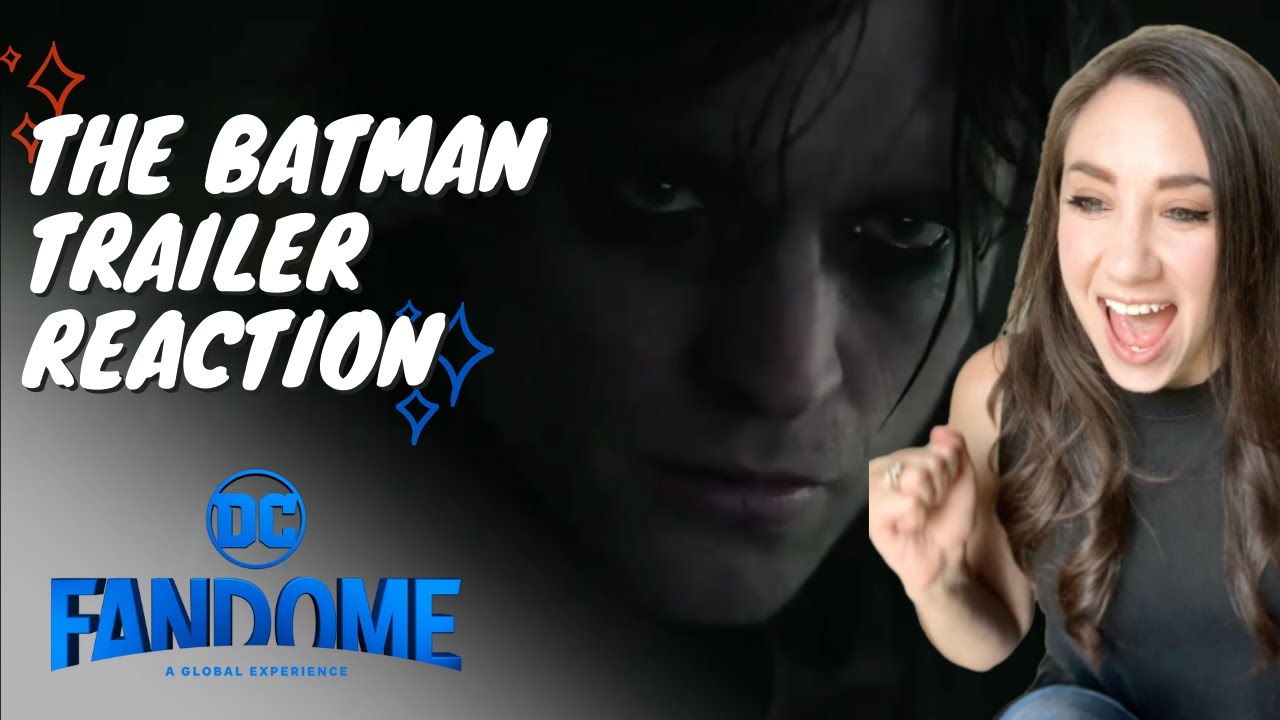MATT REEVES’ THE BATMAN TRAILER REACTION FROM DC FANDOME | First Look Robert Pattinson as The Batman