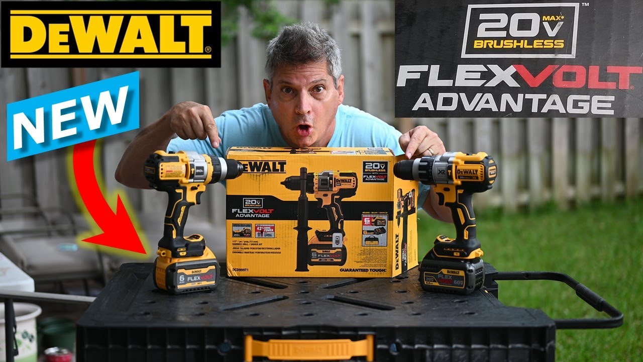 New Dewalt DCD999T1 Flexvolt Advantage Drill Tests Vs DCD996