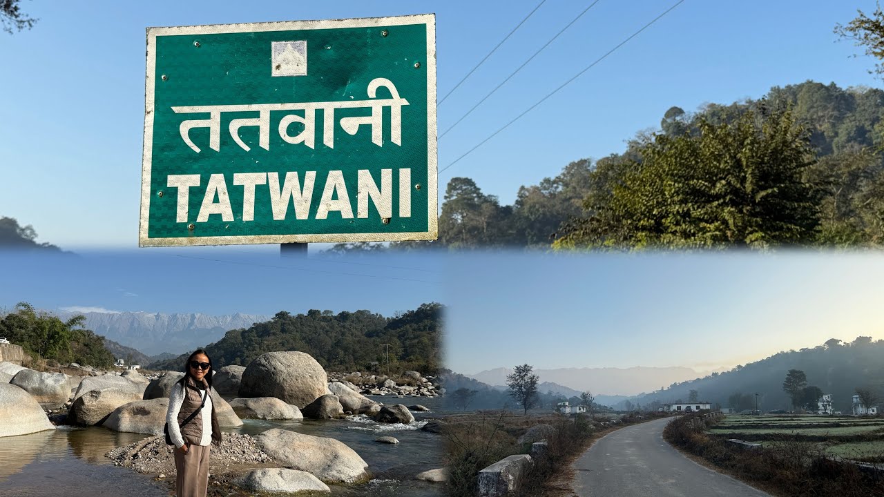 Tatwani Hot spring #tibetanvlogger #hotspring  