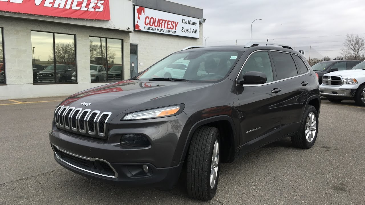 2015 Jeep Cherokee | Limited | Granite Crystal Metallic | Courtesy Chrysler