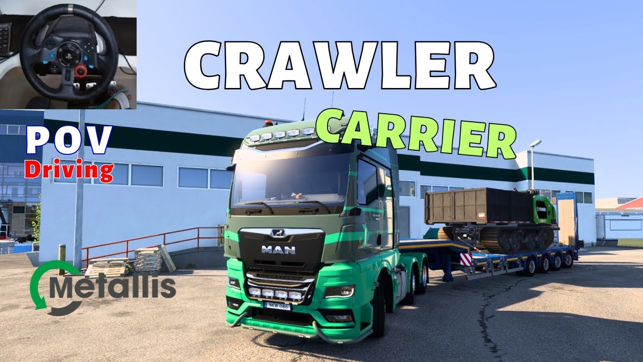 Nordic Horizons Heavy Crawler Carrier Transport | Logitech G29 Gameplay