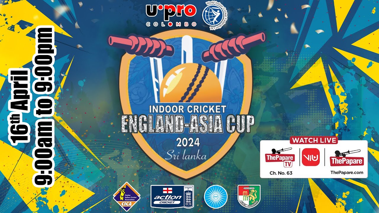 Indoor Cricket England - Asia Cup 2024 - Day 03