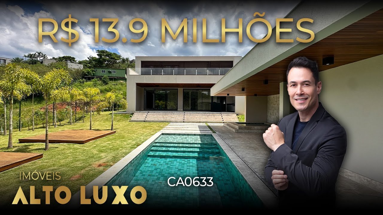 TOUR COMPLETO PELA MANSÃO DE R$13.900.000,00! A venda no Vale dos Cristais.