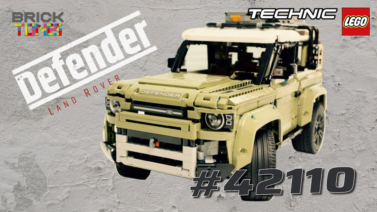 LEGO Land Rover Defender 42110 - Speedbuild & Review