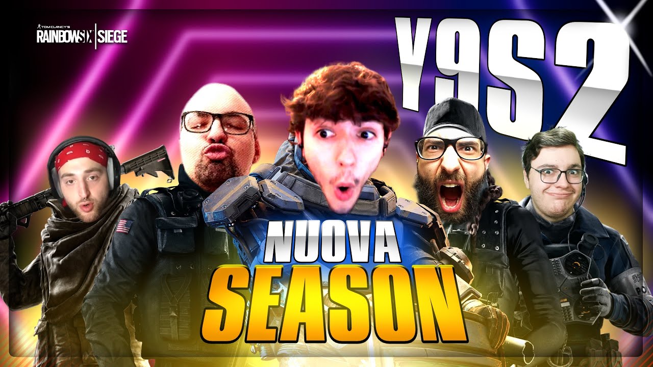 NUOVA SEASON PRIMA PARTITA STRAZIANTE! Rainbow Six Siege w/ MARZA - MOLLU - PESH - RAGESSS