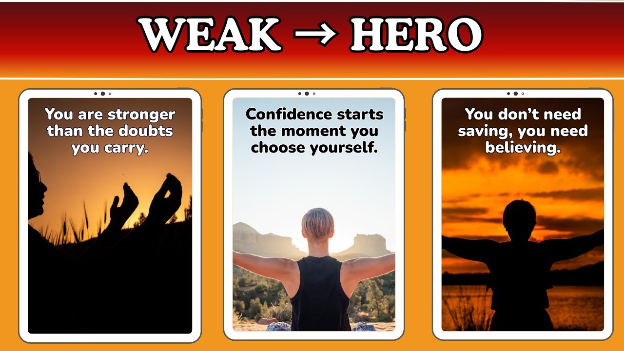 Be Your Own Hero | Quotes for Self-Confidence & Growth