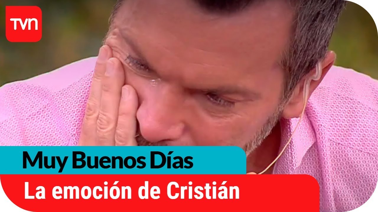 Cristián se emociona ante inquietante acierto de Cristina Araya | Muy Buenos Días