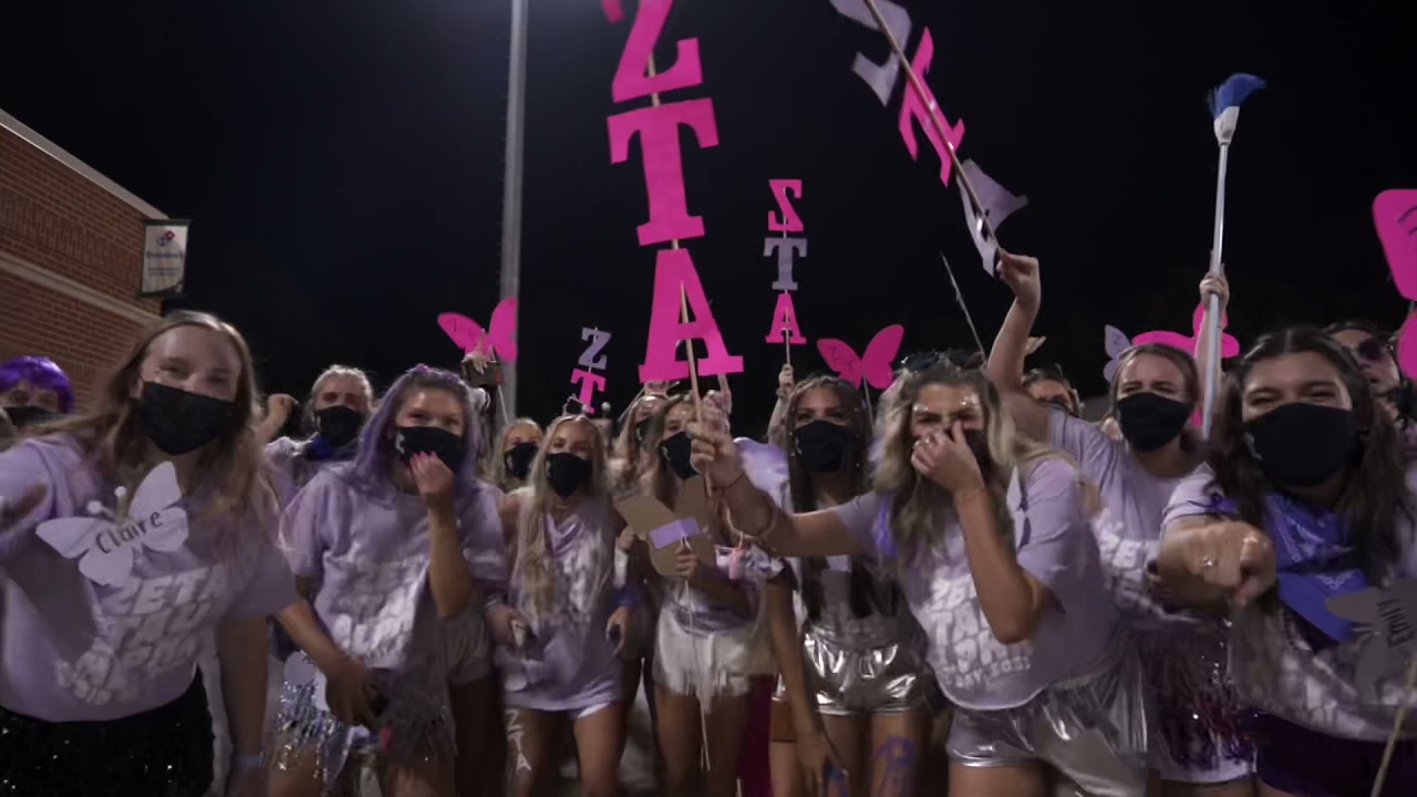 UNC Charlotte Panhellenic Bid Day 2021