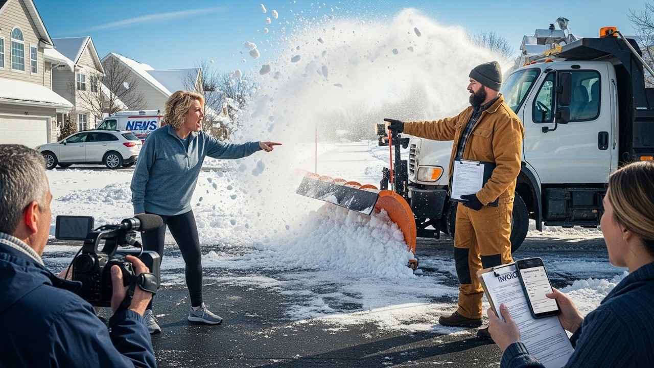 HOA Demanded I Plow Their Driveways For Free, So I Plowed Snow Into Them And Sent A Bill Instead