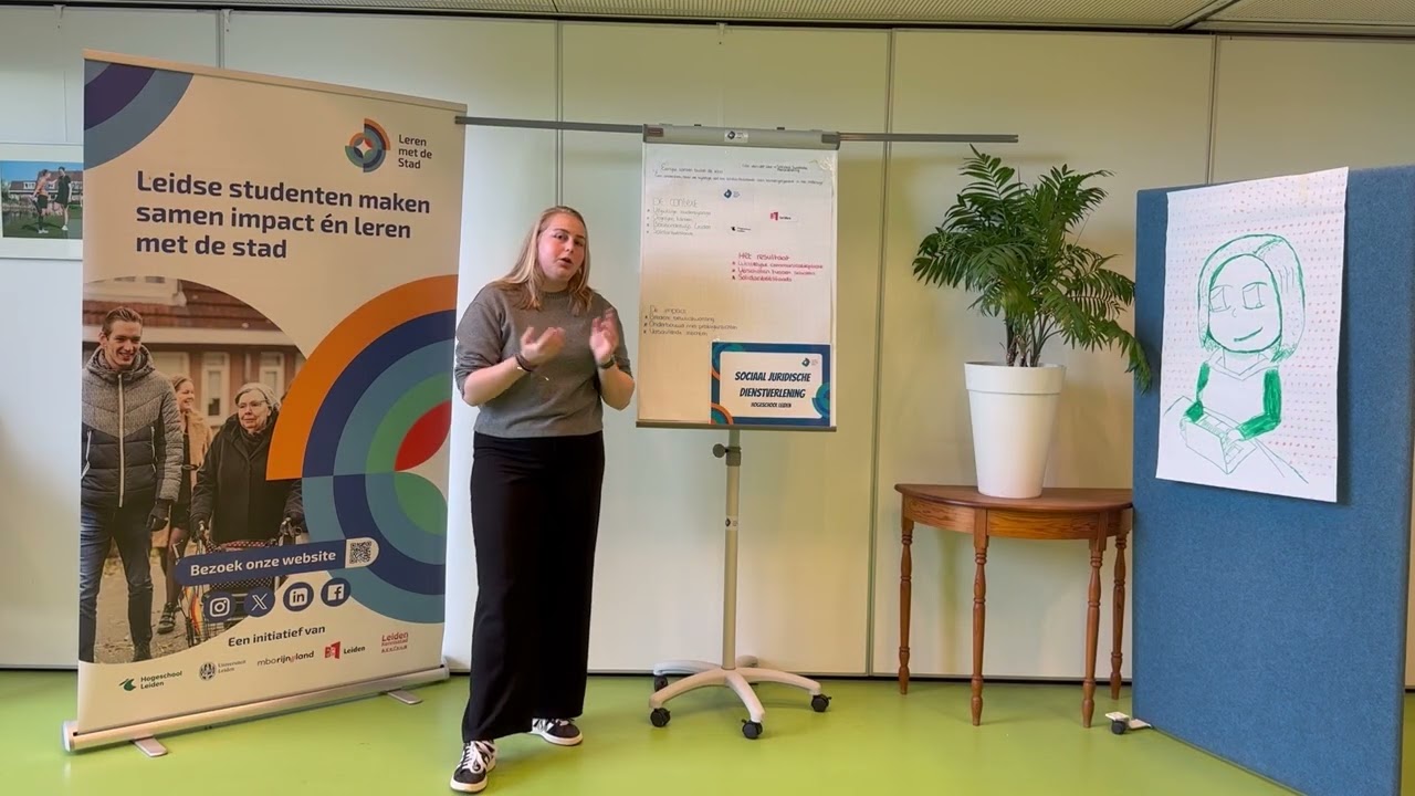 Presentatie Lisa - student Sociaal Juridische Dienstverlening