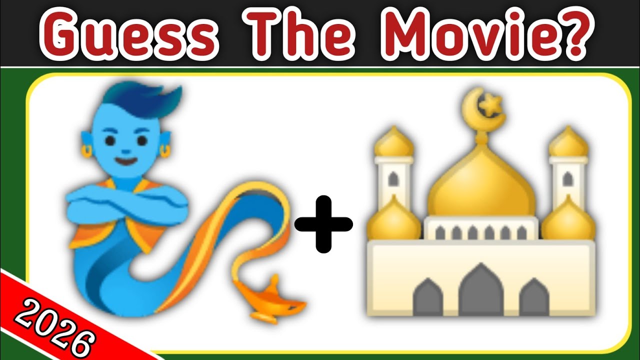 Guess The Movie? 🤔🔍 | Aladdin (2026) | Movie Quiz #1
