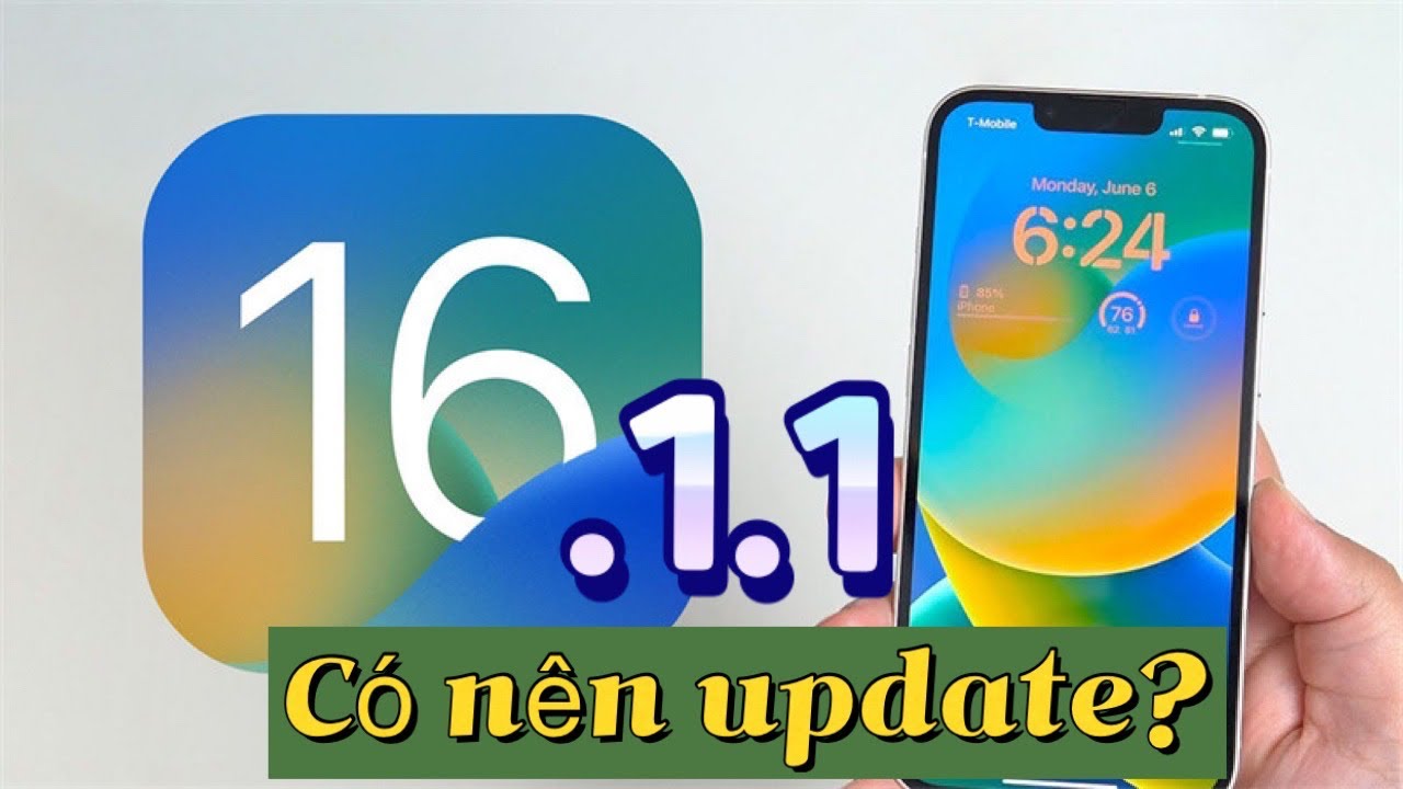 Trải nghiệm nhanh ios 16.1.1 - th&ocirc;i lại chờ...!