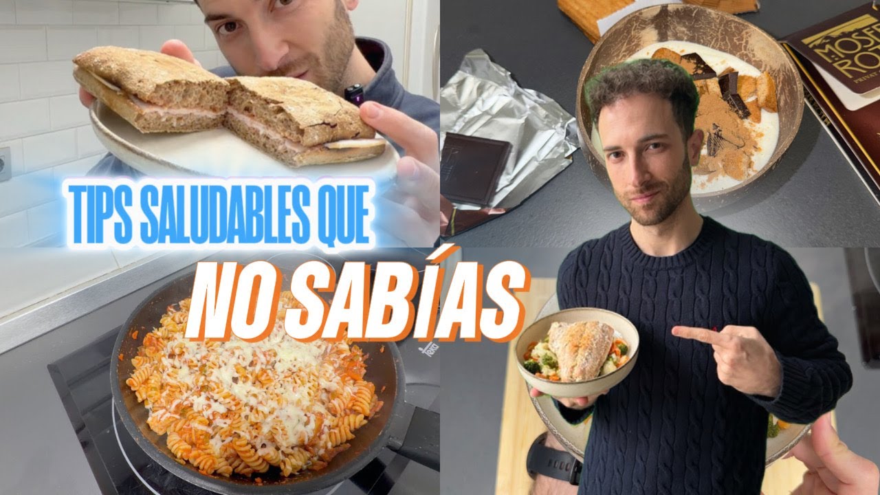 Haz tus COMIDAS ASÍ | 4 Recetas y TRUCOS para Obtener NUTRIENTES