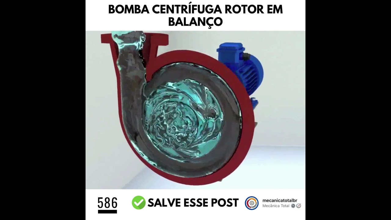 BOMBA CENTR&Iacute;FUGA ROTOR EM BALAN&Ccedil;O
