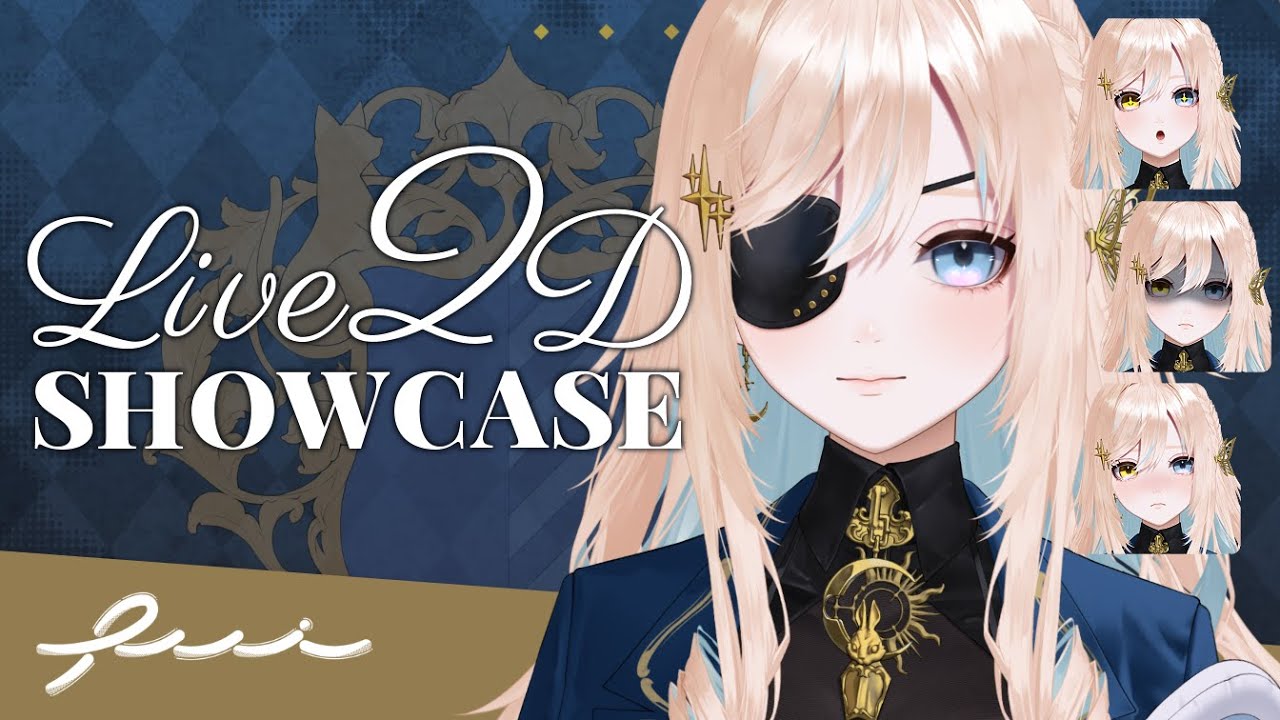 【 #live2dshowcase 】Fui / フイ Starry Costume【Live2Dモデル紹介】