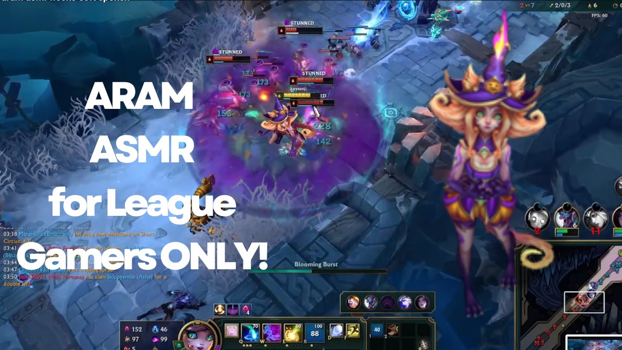 ASMR for League of Legends Players ONLY 👍🏆 ARAM soft spoken relaxing gameplay