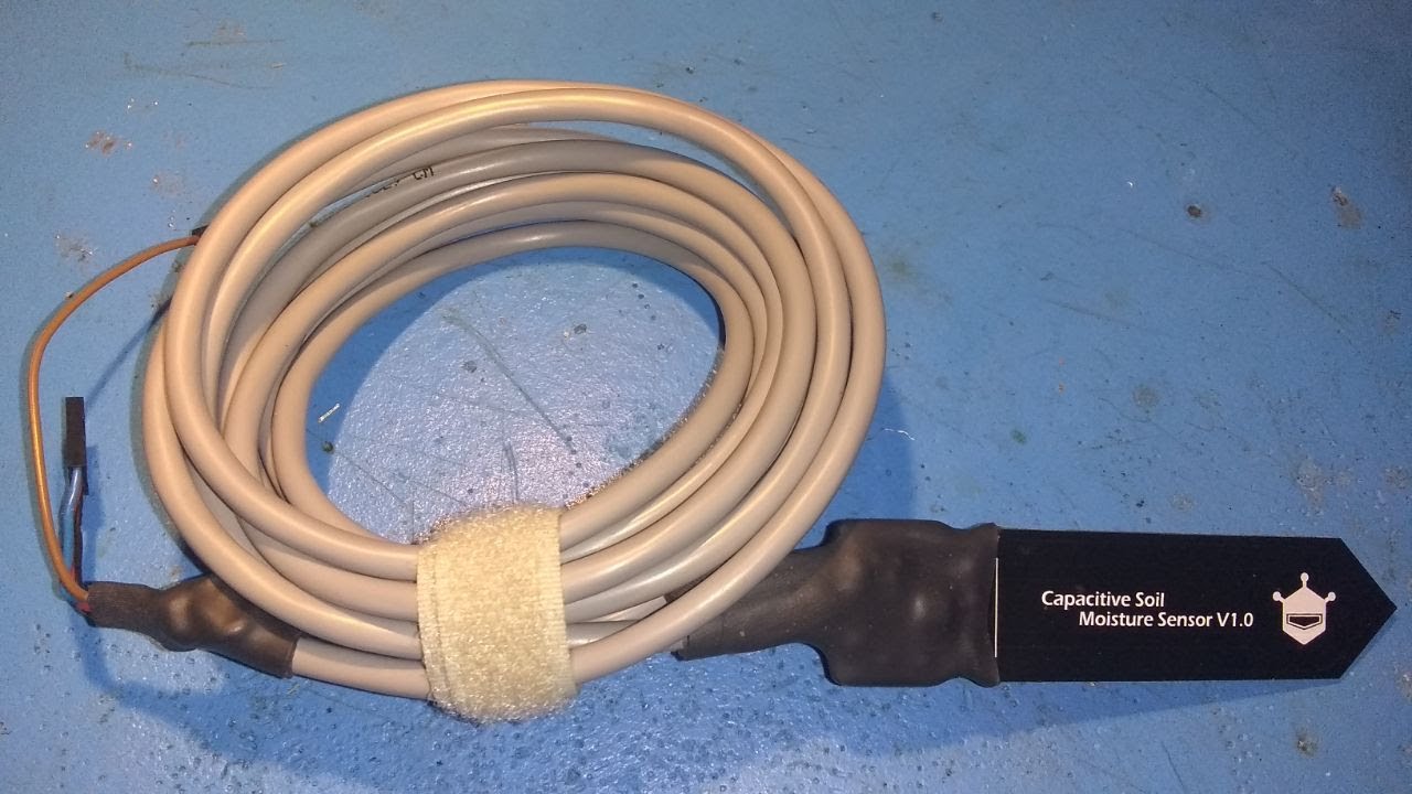 How to Shield, Protect, Waterproof and Extend an Analog Soil Moisture Sensor - DIY Sensor Upgrade