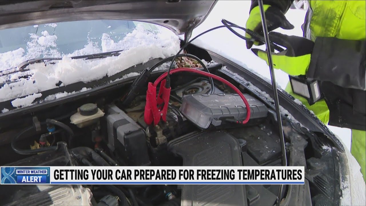 Getting your car prepared for freezing temeperatures