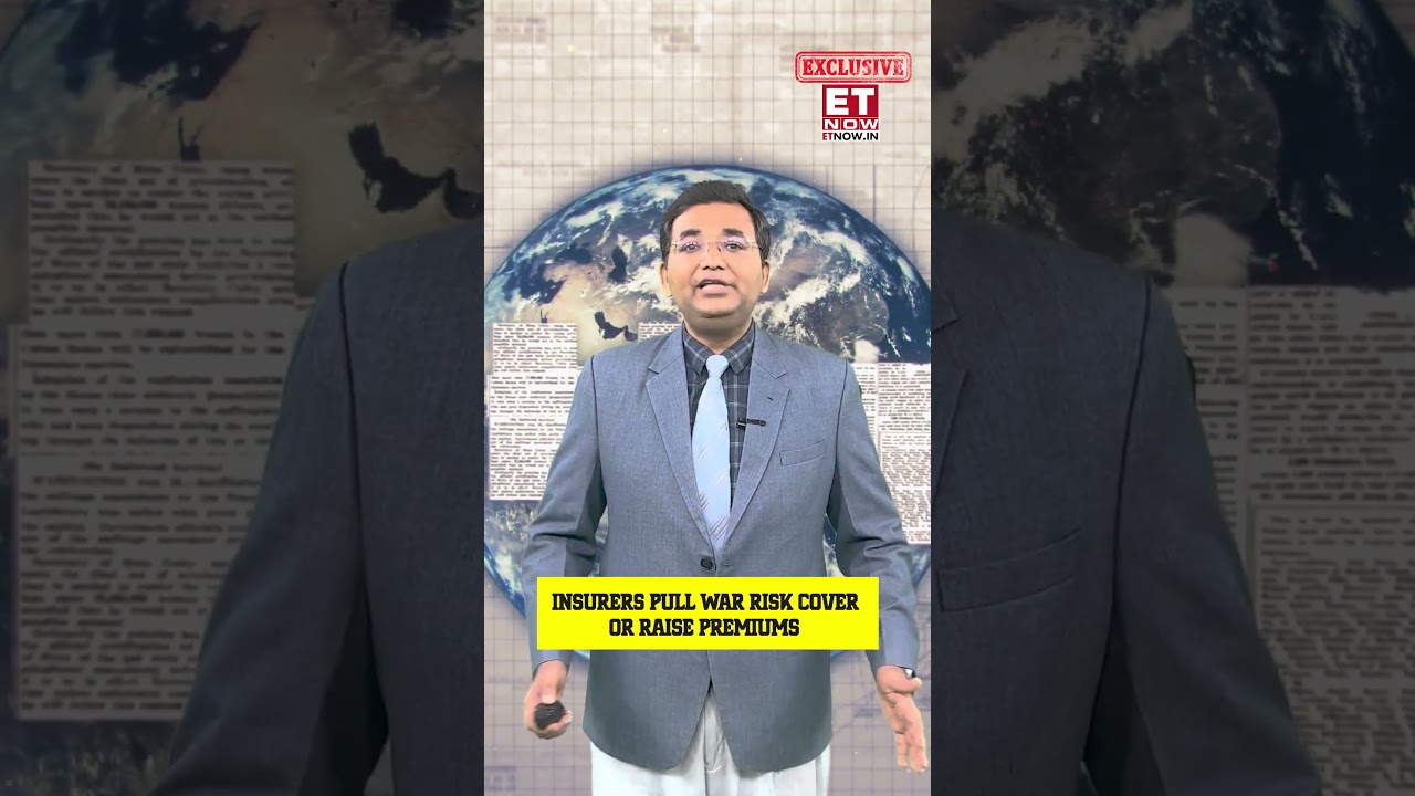 EXCLUSIVE: West Asia War Triggers 25x Surge in Marine Insurance Premiums #shorts #viral #trending