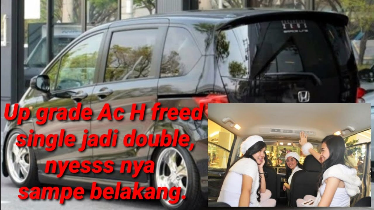 Pasang double blower H Freed #doubleblowerfreed #hondafreed