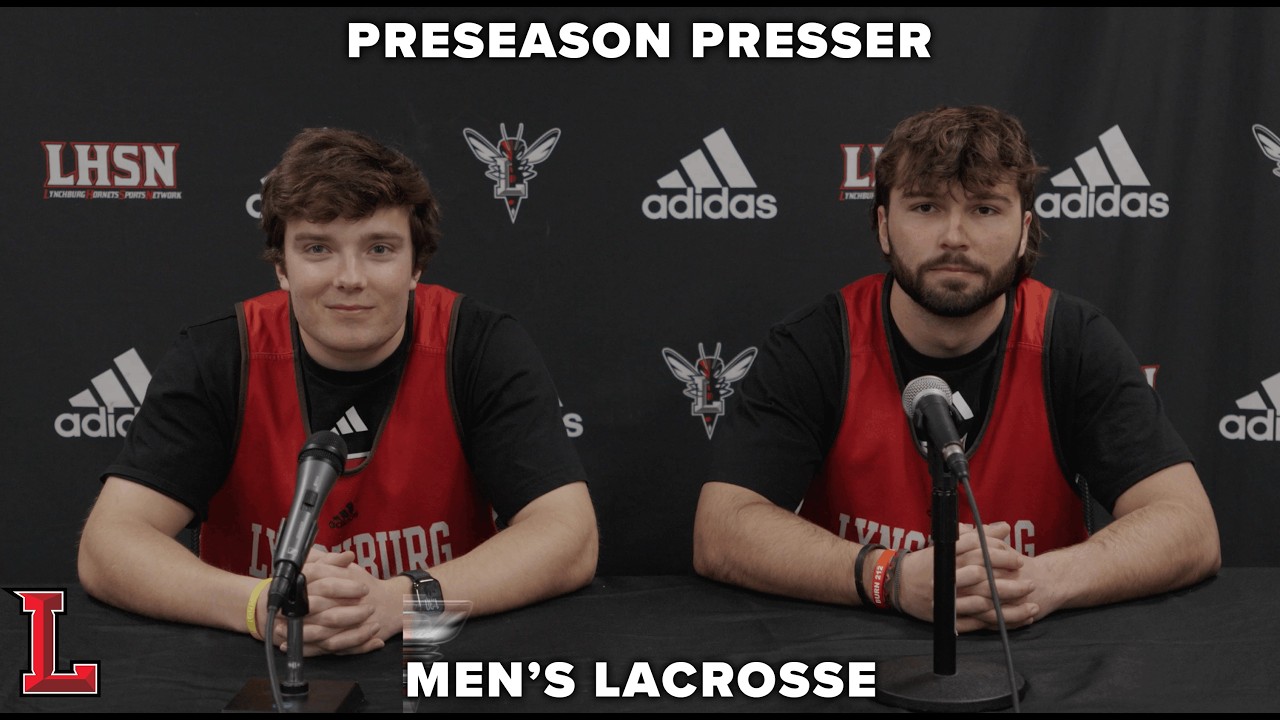 Preseason Press Conference | Men's Lacrosse | Kylar Mahoney & Luke Meadows