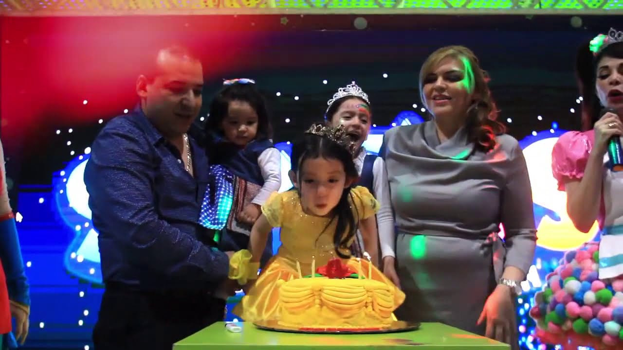 FIESTA MARCELA 4 AÑOS  con @PrincesitaAnaCelia Hermanitas Cárdenas