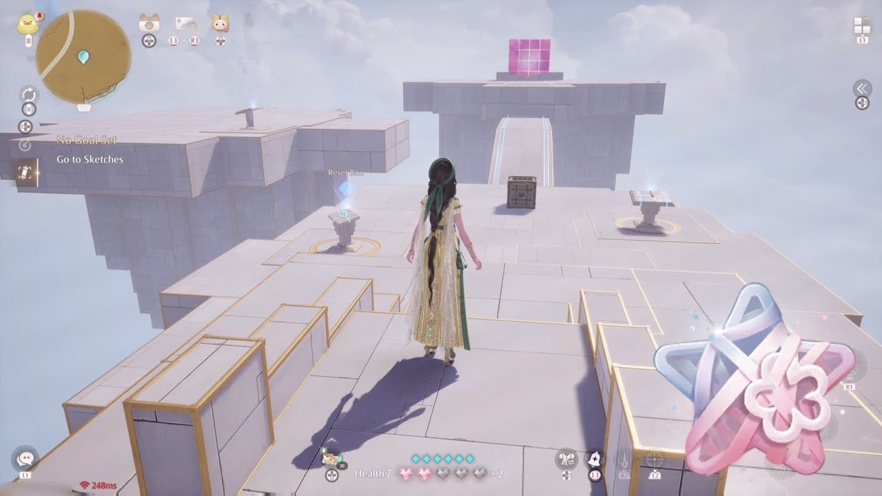 Infinity Nikki: Elderwood Forest Curio Domain Challenge | Use the box to activate the switch