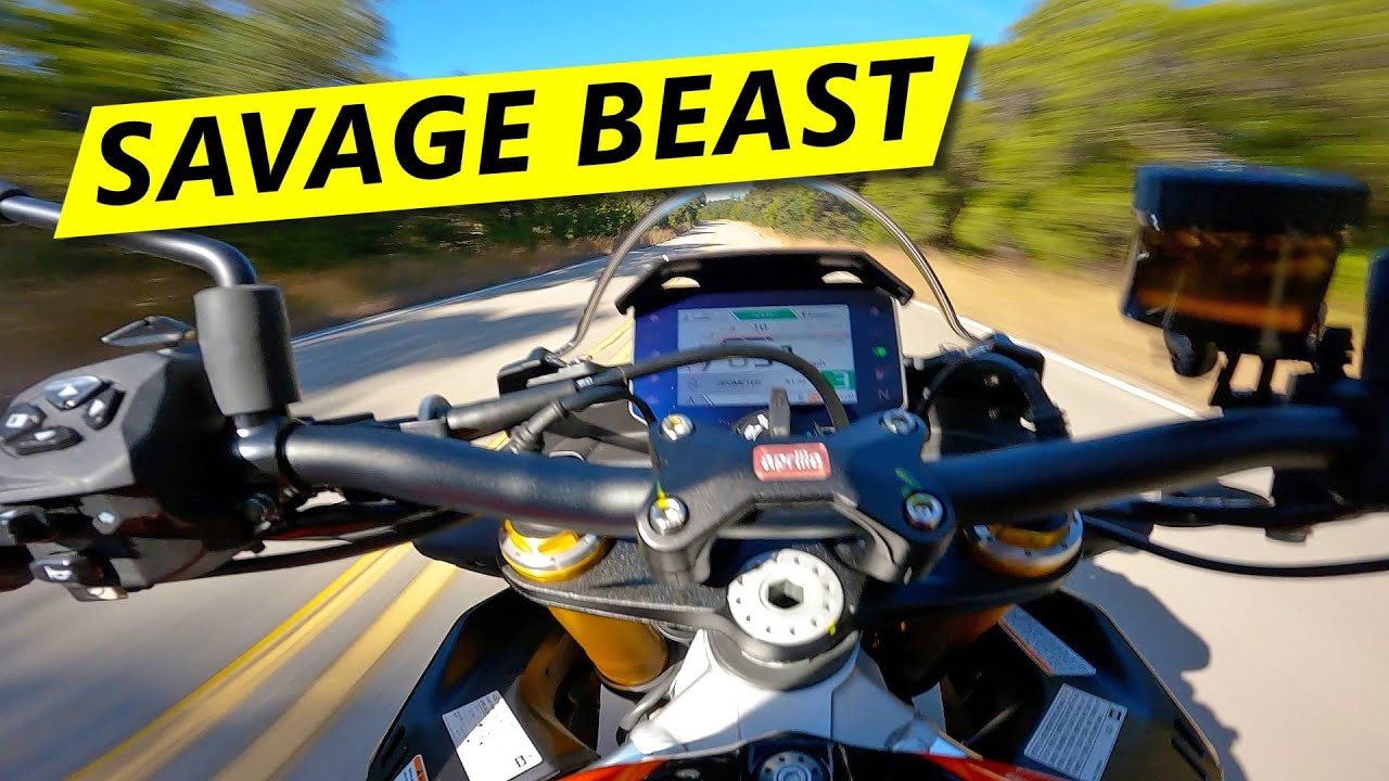 2021 Aprilia Tuono V4 Factory First Ride and Review