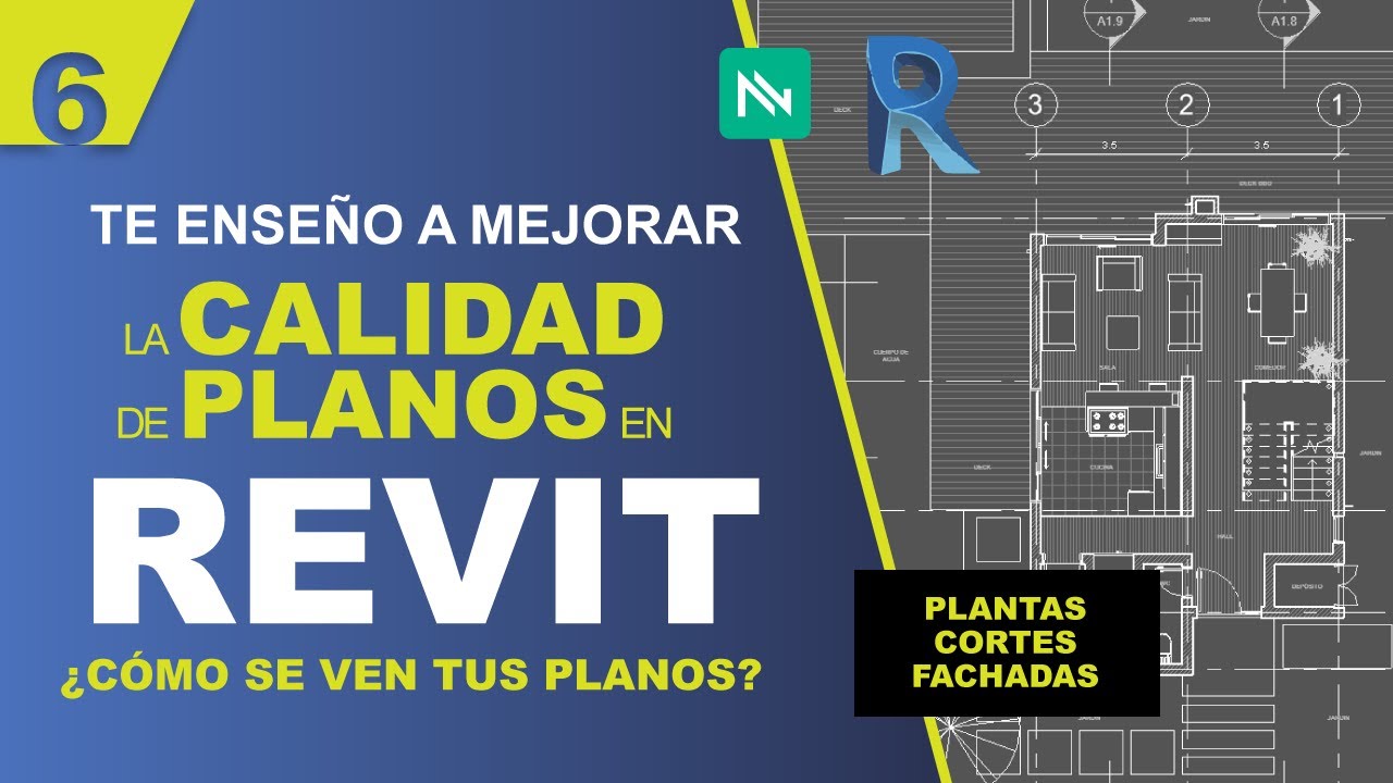 Tutorial PREPARA TUS PLANOS EN REVIT PARA LA ENTREGA | DIBUJO TÁCTICO | Calidad Visual FÁCIL/RÁPIDO