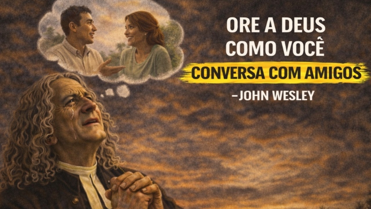 Ore a Deus como se fosse com um amigo seu (Faça Assim) - John Wesley