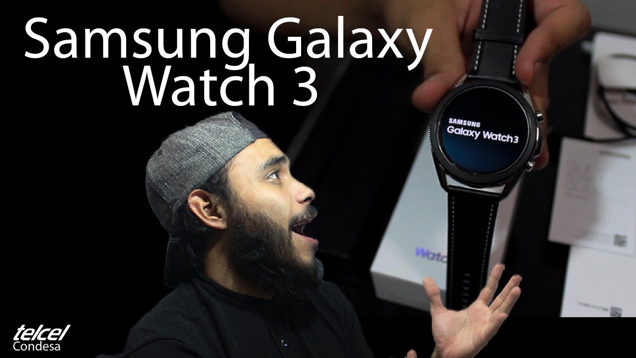 ✅ NUEVO Samsung Galaxy Watch 3 45mm Bluetooth 🔴 !UNBOXING¡