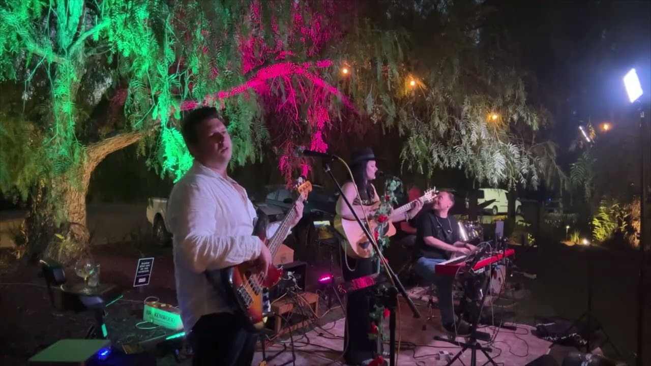 Anna Weatherup with live band