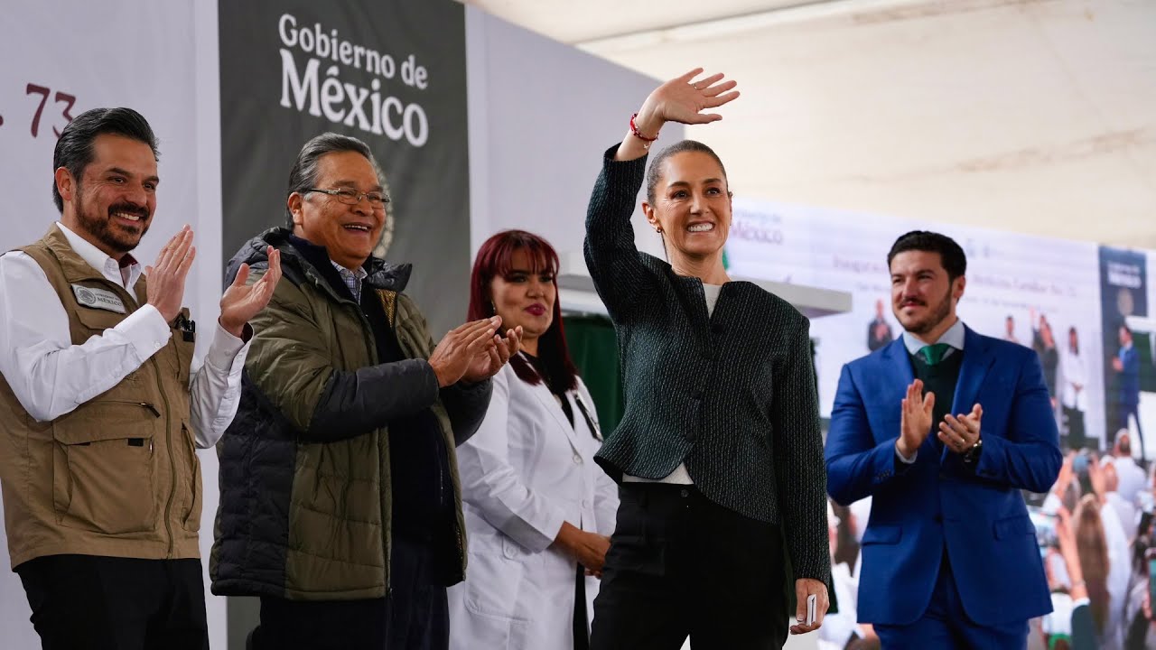 Inauguración de la Unidad de Medicina Familiar No. 73. San Nicolás de los Garza, Nuevo León
