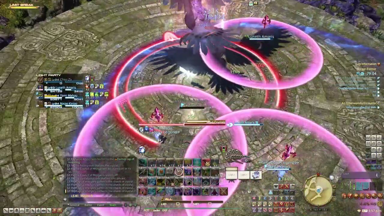 LUNETH 2ND DUNGEON - GOD COACHING